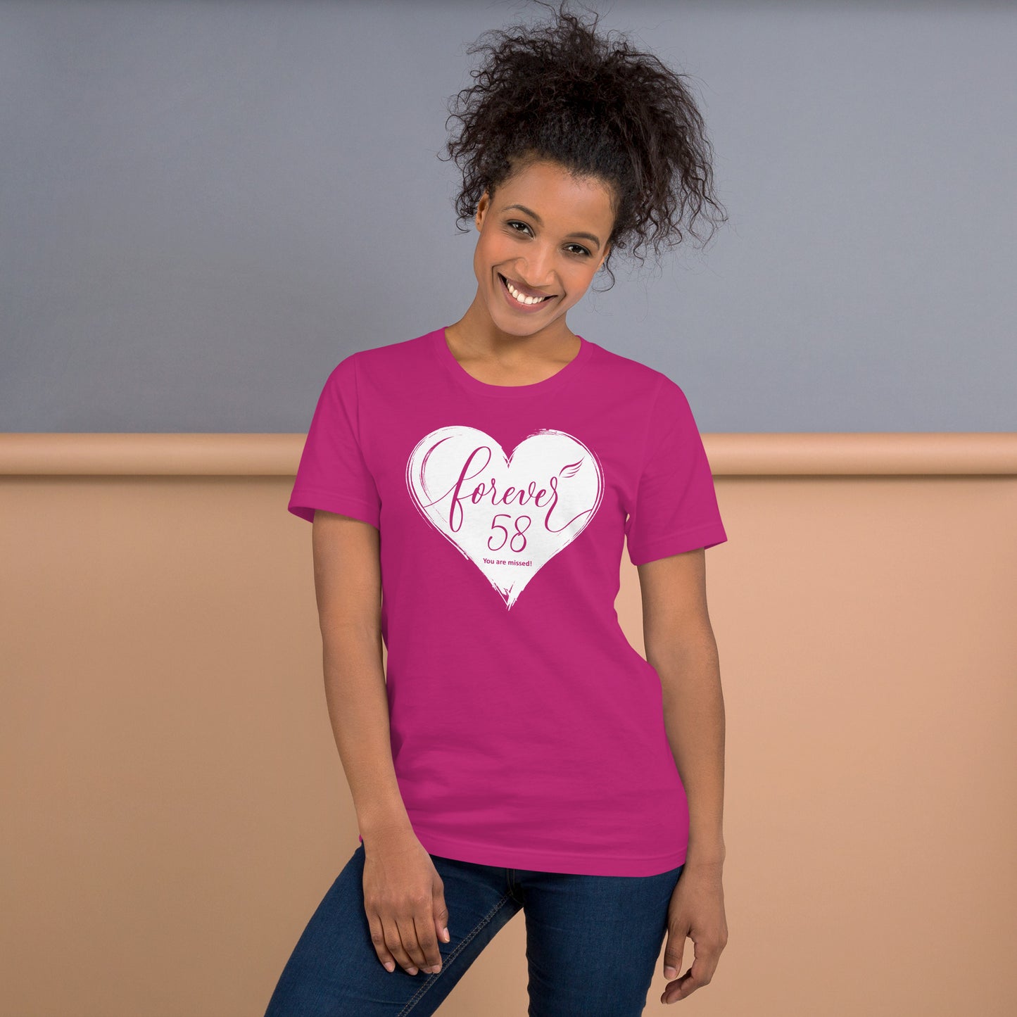 Forever 58 (Unisex Staple T-Shirt | Bella + Canvas)
