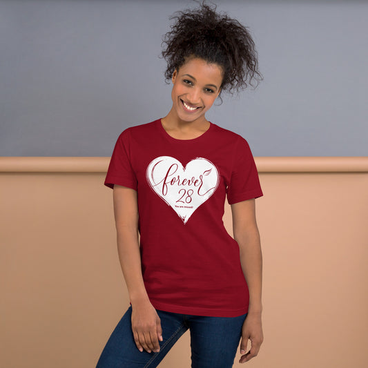 Forever 28 (Unisex Staple T-Shirt | Bella + Canvas)