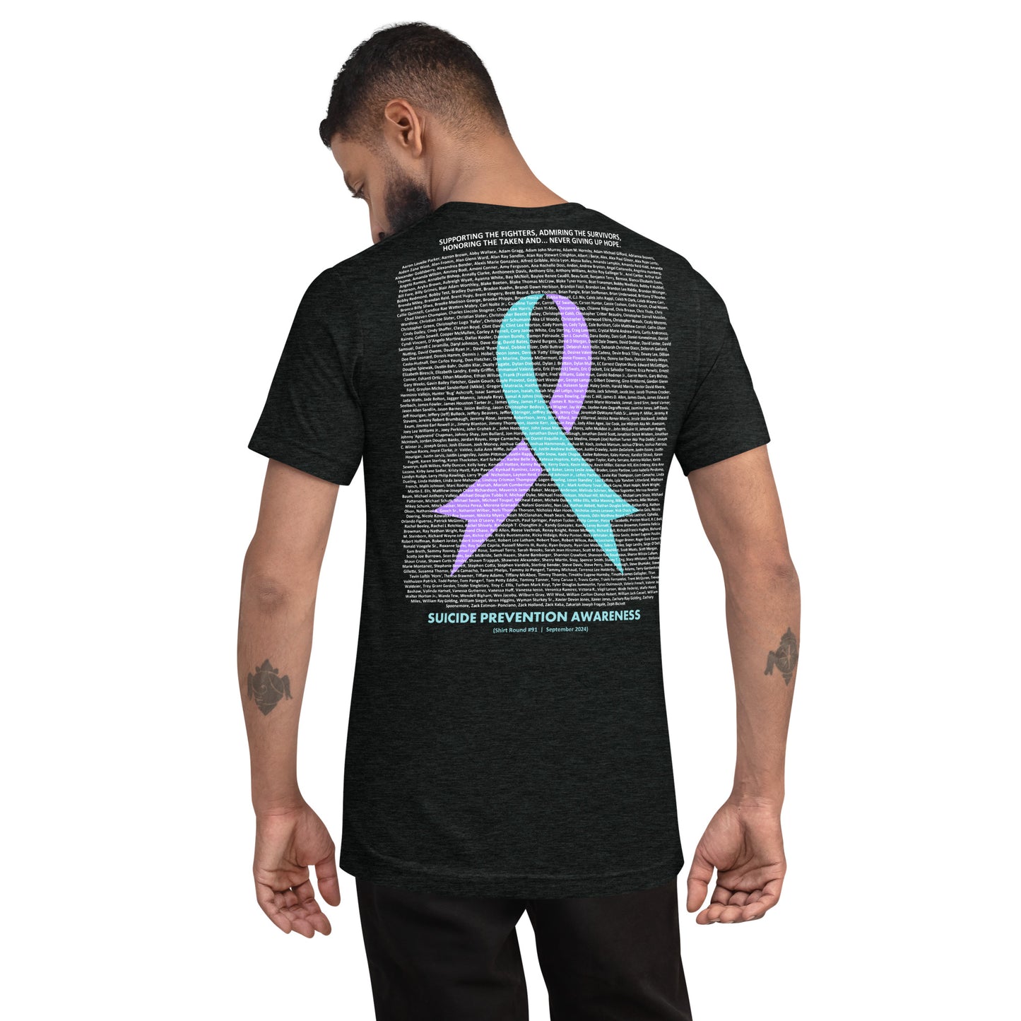 Round 91 (Unisex Tri-Blend T-Shirt | Bella + Canvas)
