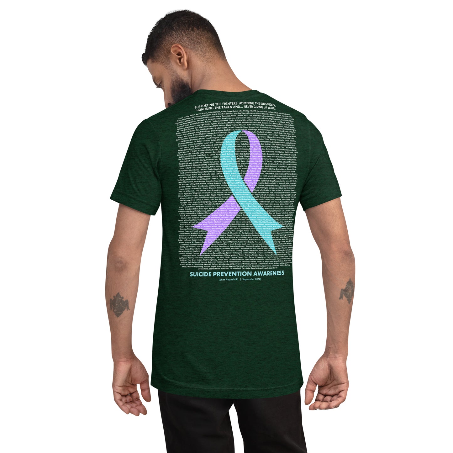 Round 91 (Unisex Tri-Blend T-Shirt | Bella + Canvas)