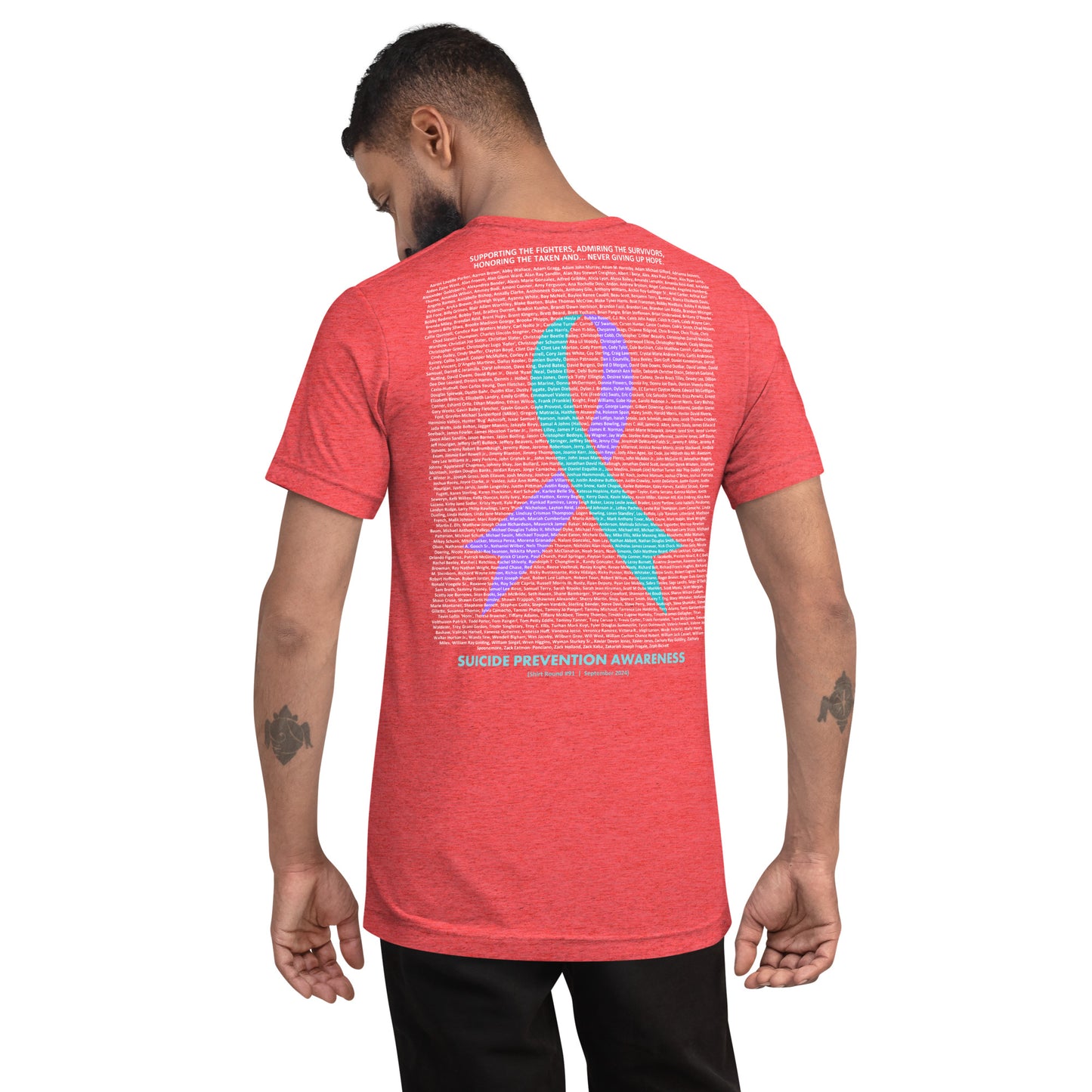 Round 91 (Unisex Tri-Blend T-Shirt | Bella + Canvas)