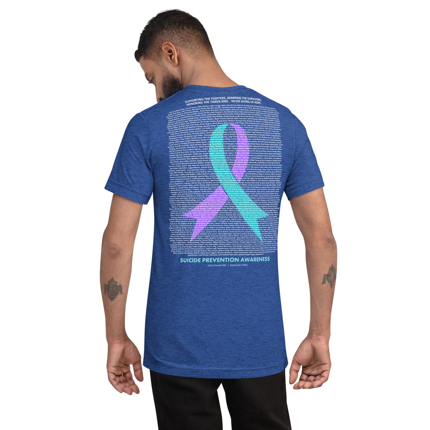 Round 91 (Unisex Tri-Blend T-Shirt | Bella + Canvas)