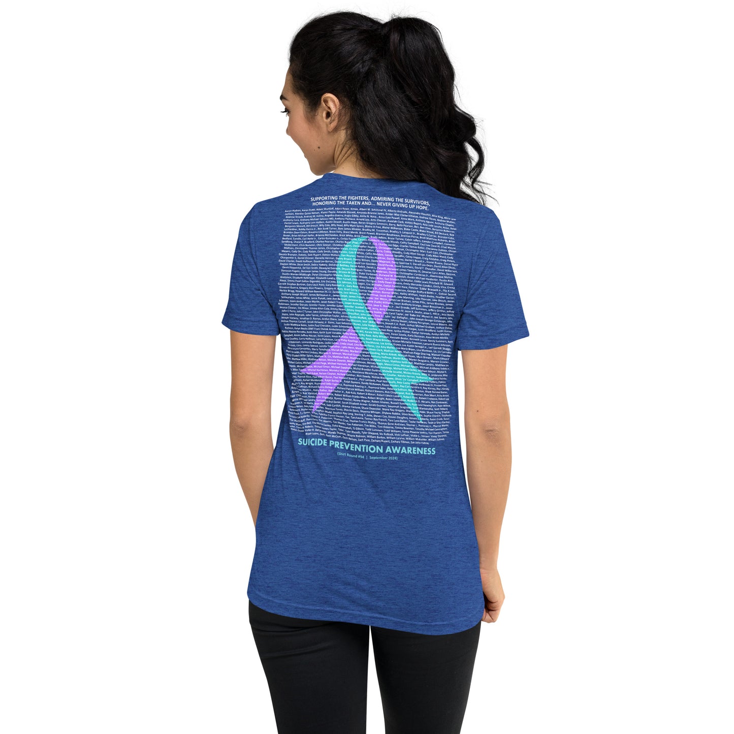 Round 94 (Unisex Tri-Blend T-Shirt | Bella + Canvas)