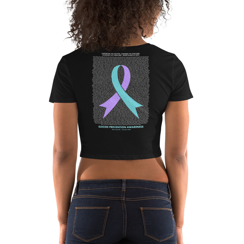 Round 94 (Women's Crop Tee | Bella + Canvas)