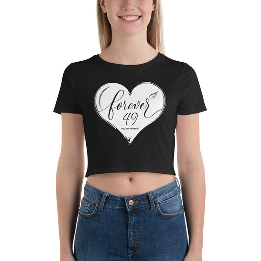 Forever 49 (Women's Crop Tee | Bella + Canvas)