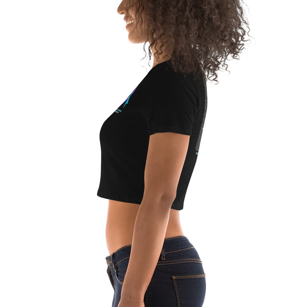 Round 92 (Women's Crop Tee | Bella + Canvas)
