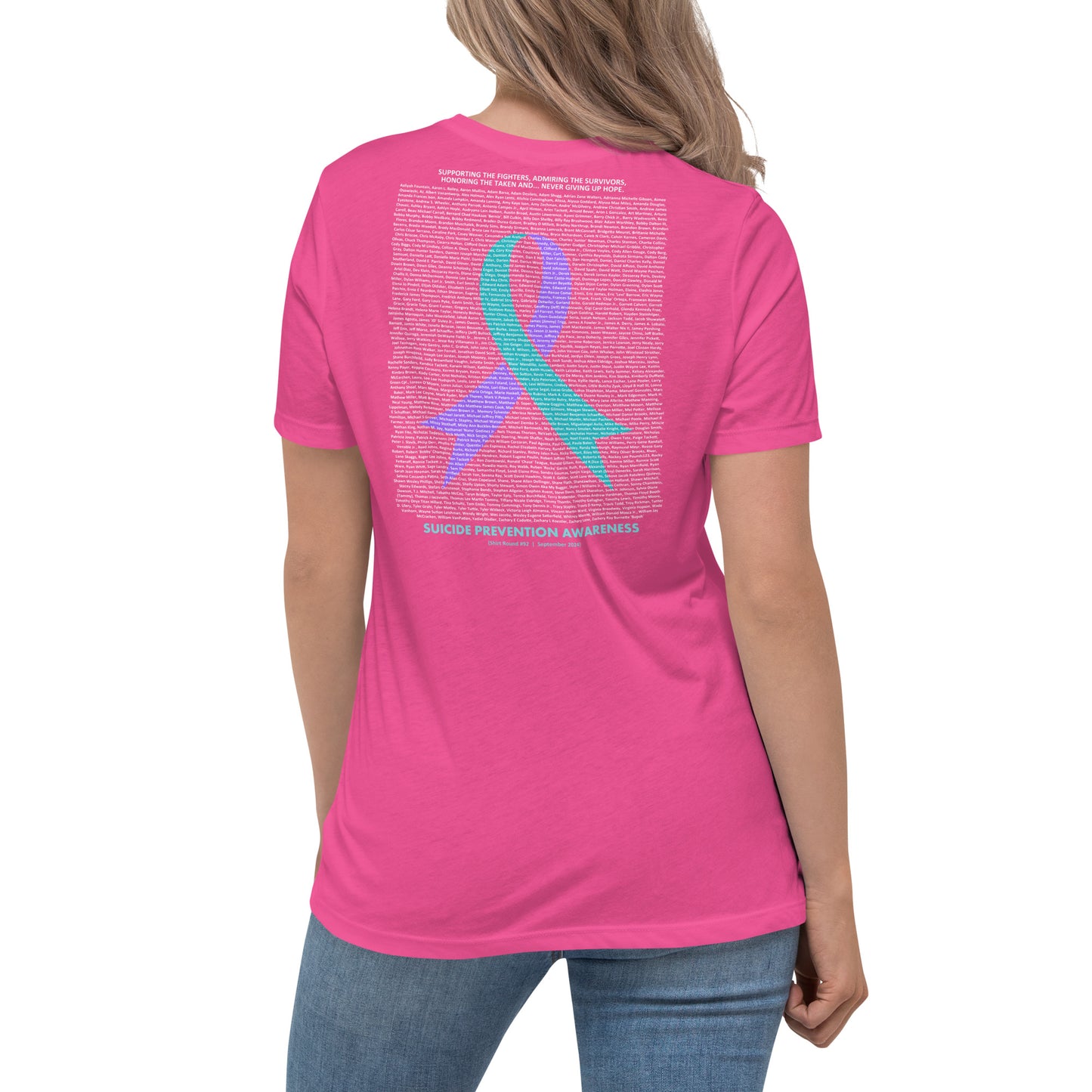 Round 92 (Women's Relaxed T-Shirt | Bella + Canvas)