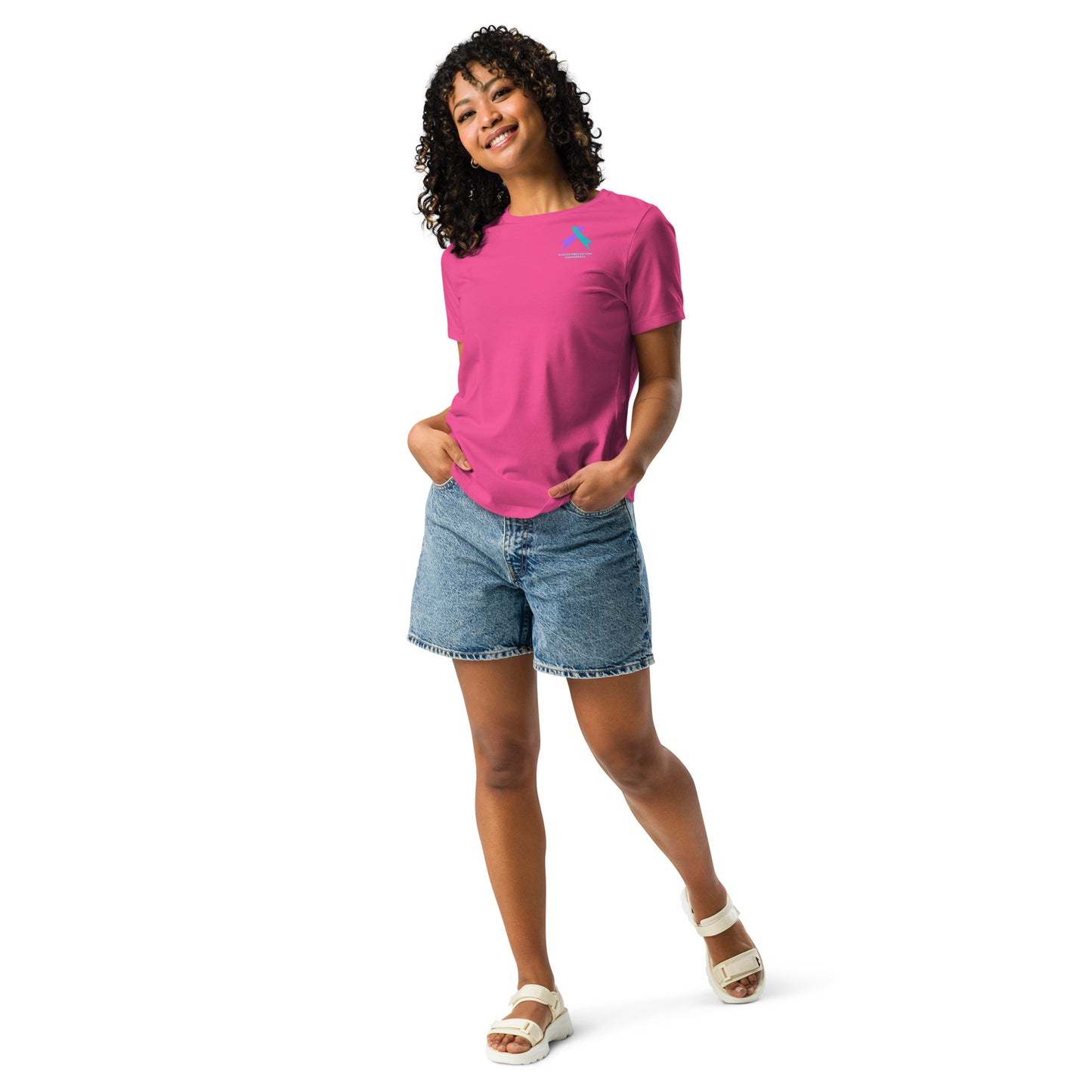 Round 96 (Women's Relaxed T-Shirt | Bella + Canvas)