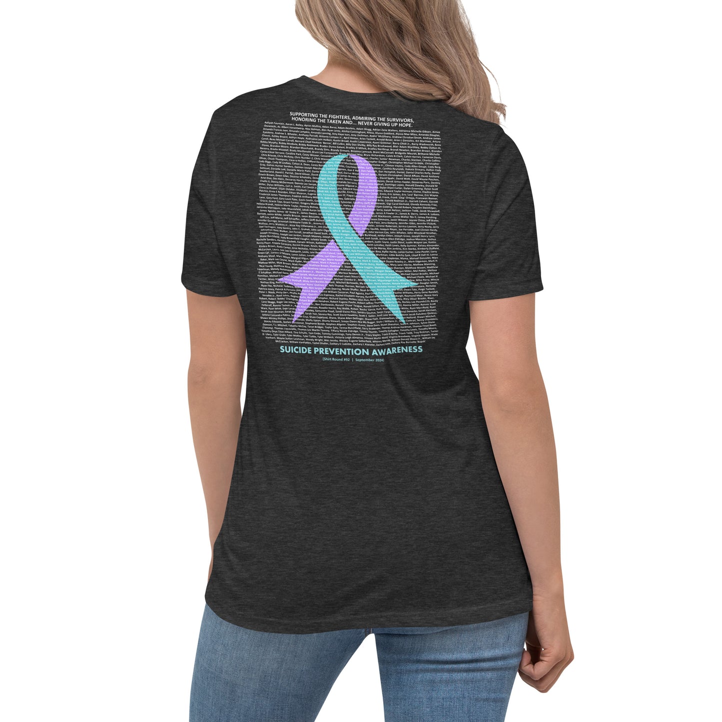 Round 92 (Women's Relaxed T-Shirt | Bella + Canvas)
