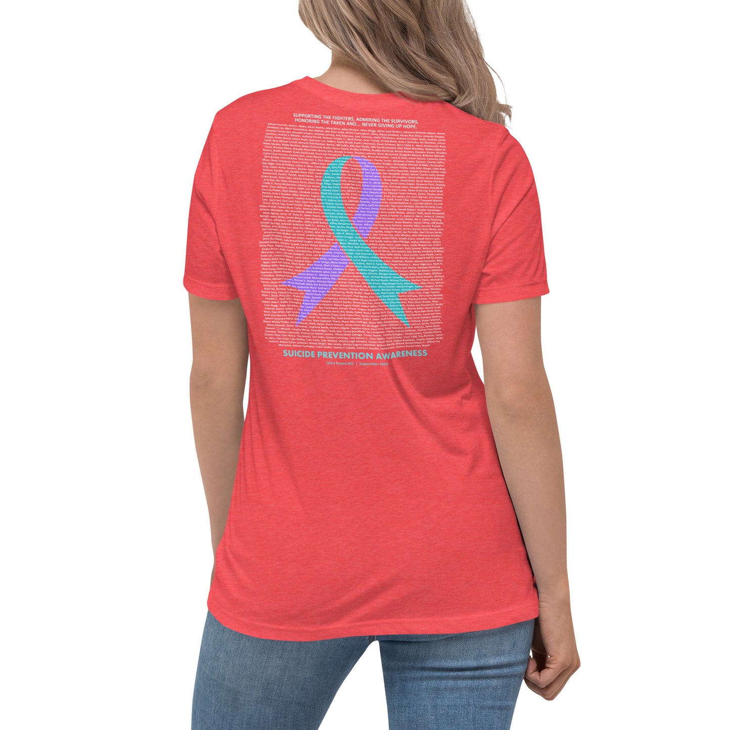 Round 92 (Women's Relaxed T-Shirt | Bella + Canvas)