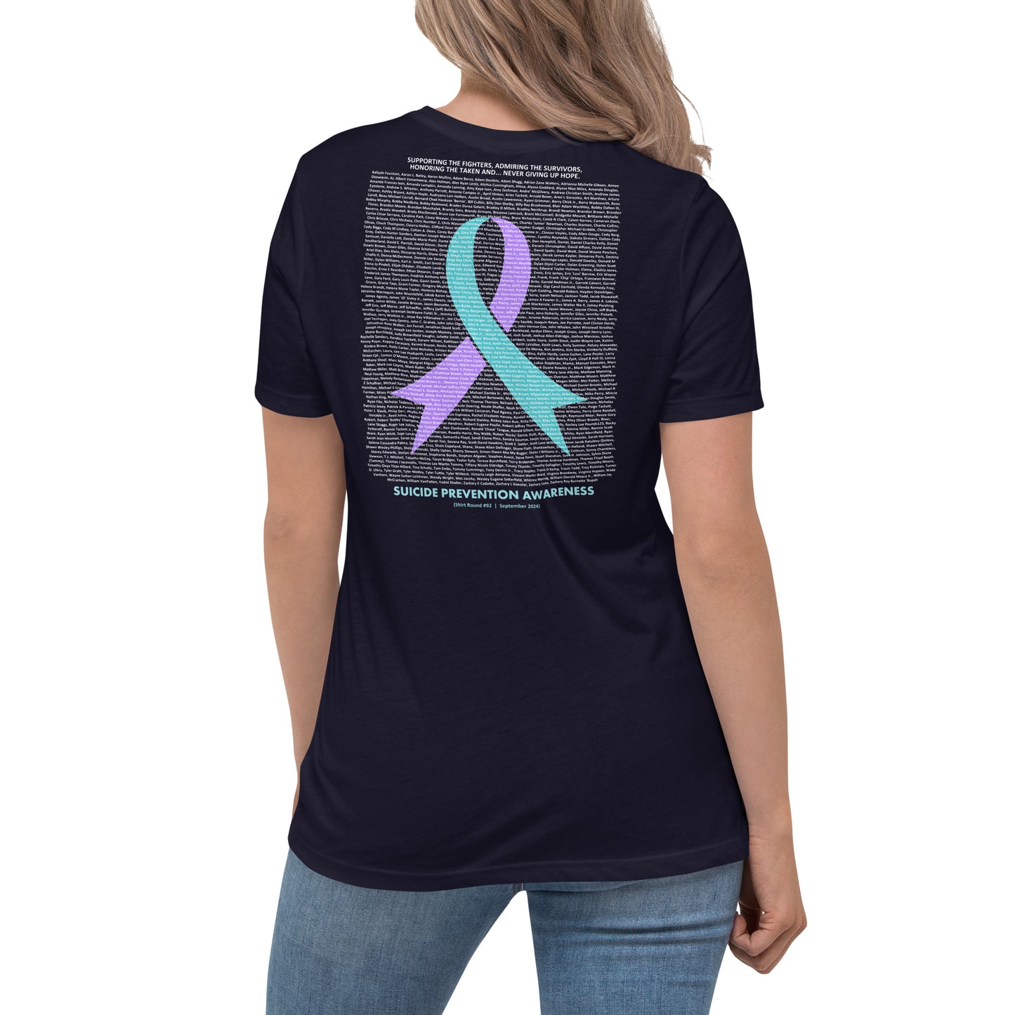 Round 92 (Women's Relaxed T-Shirt | Bella + Canvas)