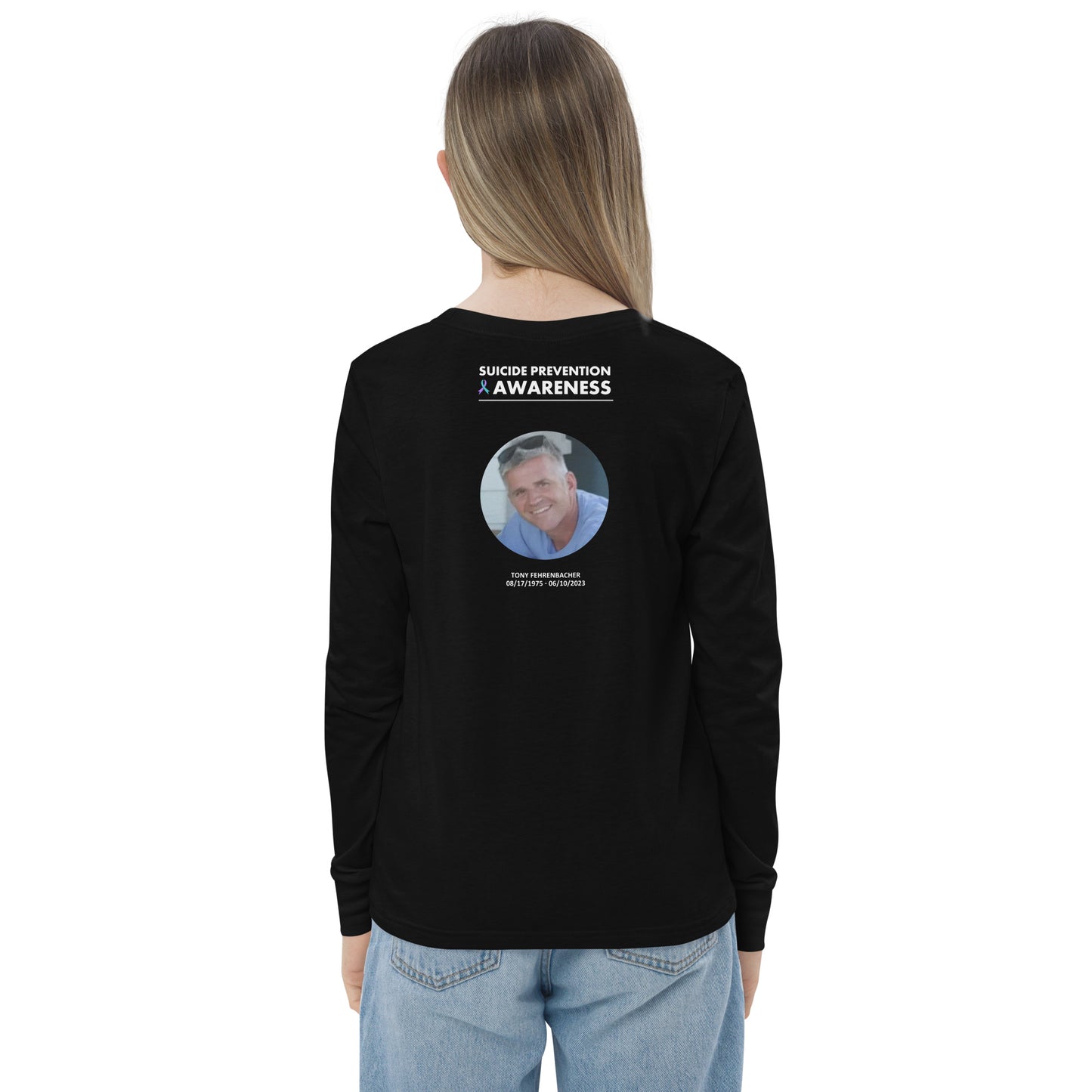 Photo Shirt (PS-211) - Tony (Youth Long Sleeve Tee | Bella + Canvas)