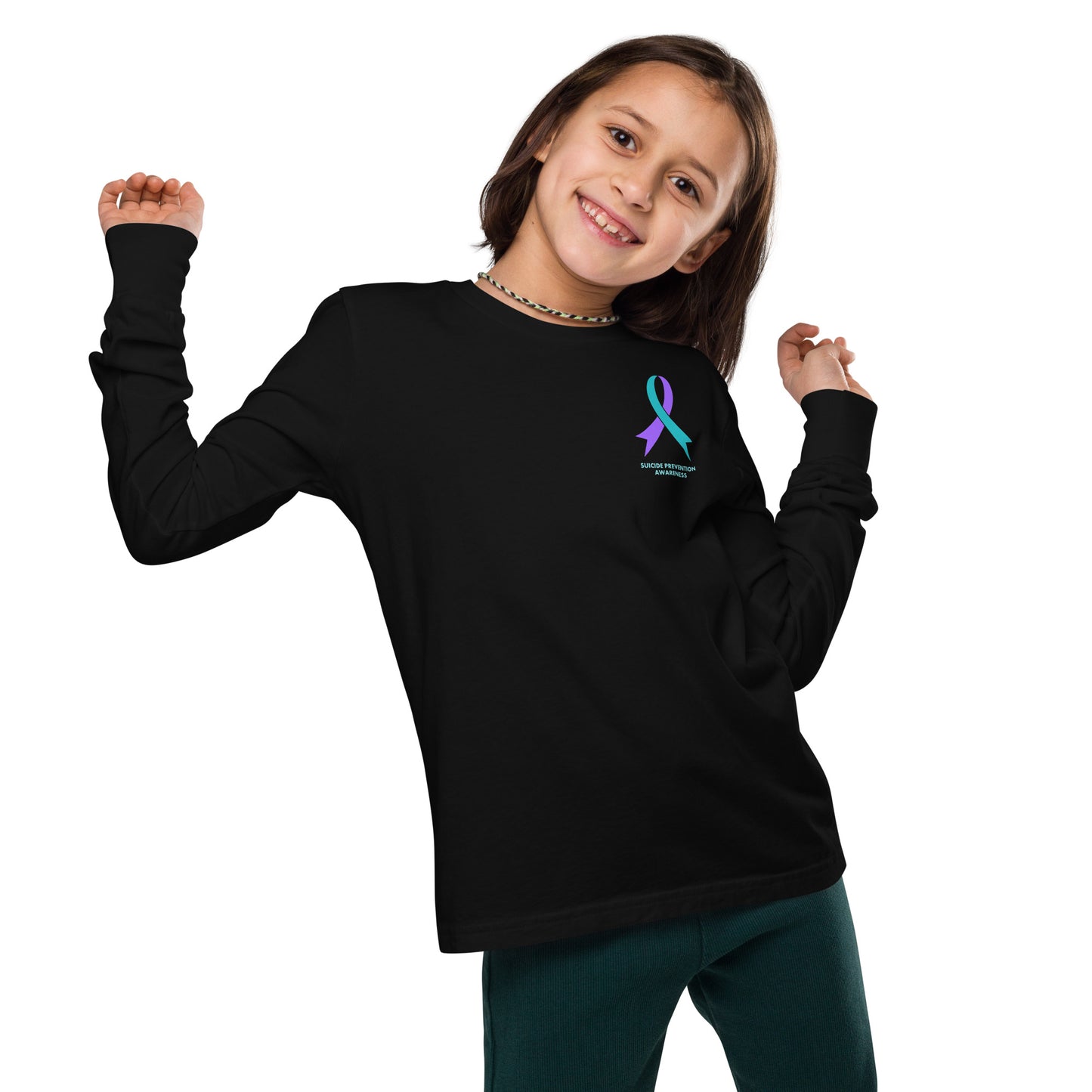 Round 98 (Youth Long Sleeve Tee | Bella + Canvas)