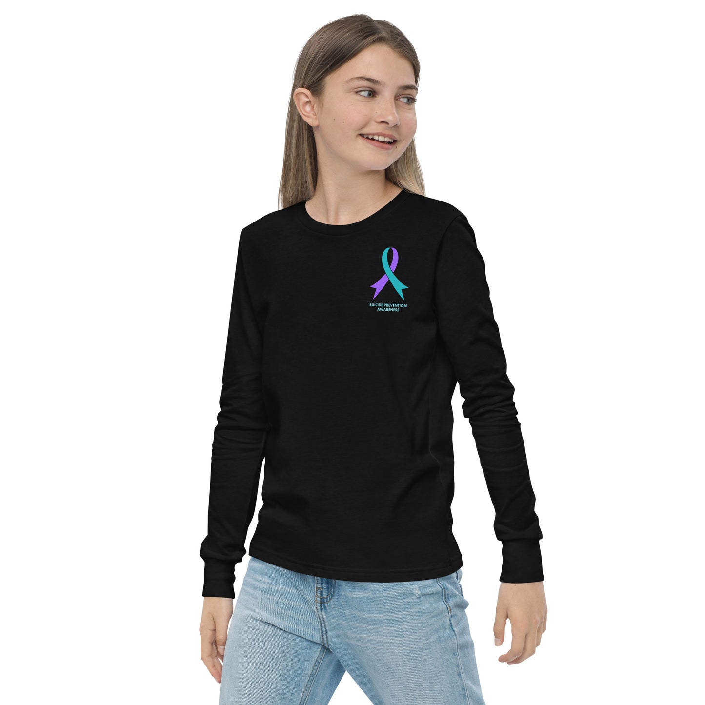 Round 90 (Youth Long Sleeve Tee | Bella + Canvas)