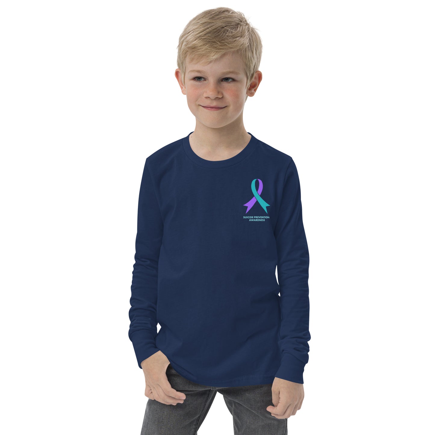 Round 91 (Youth Long Sleeve Tee | Bella + Canvas)