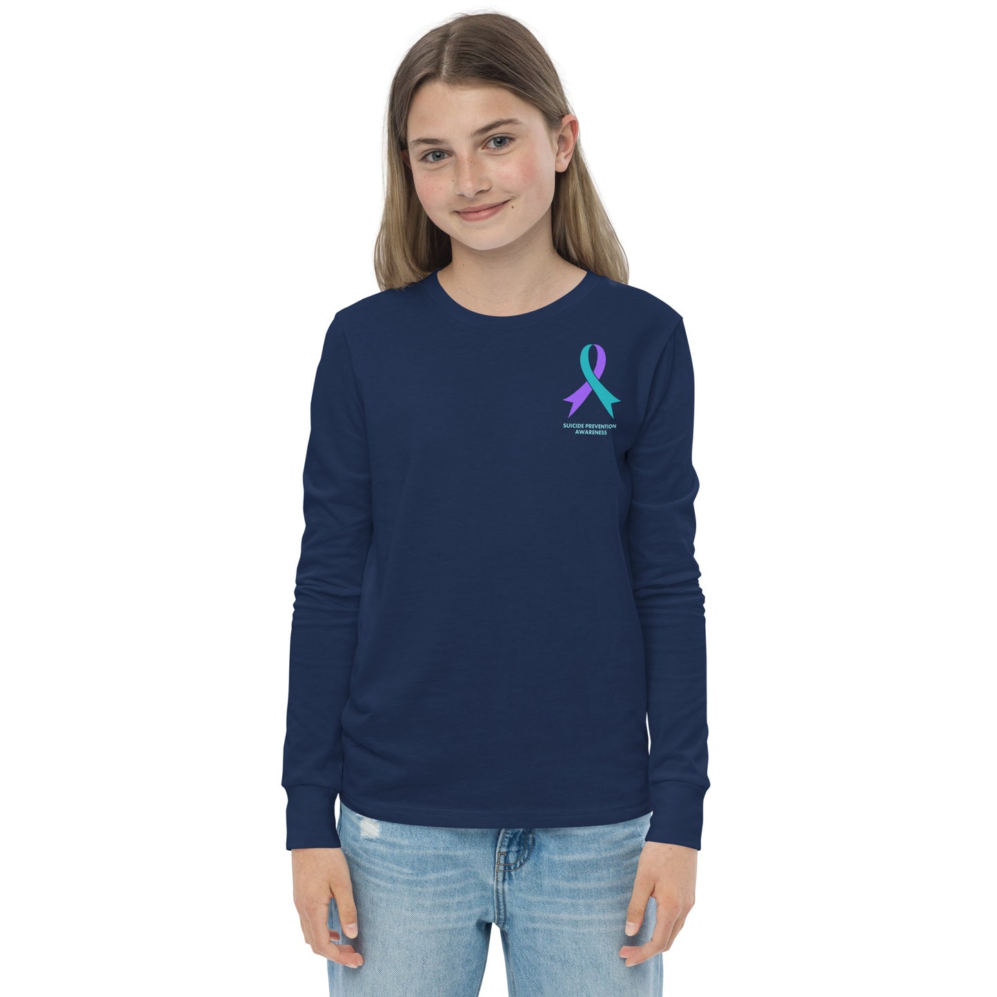 Round 93 (Youth Long Sleeve Tee | Bella + Canvas)