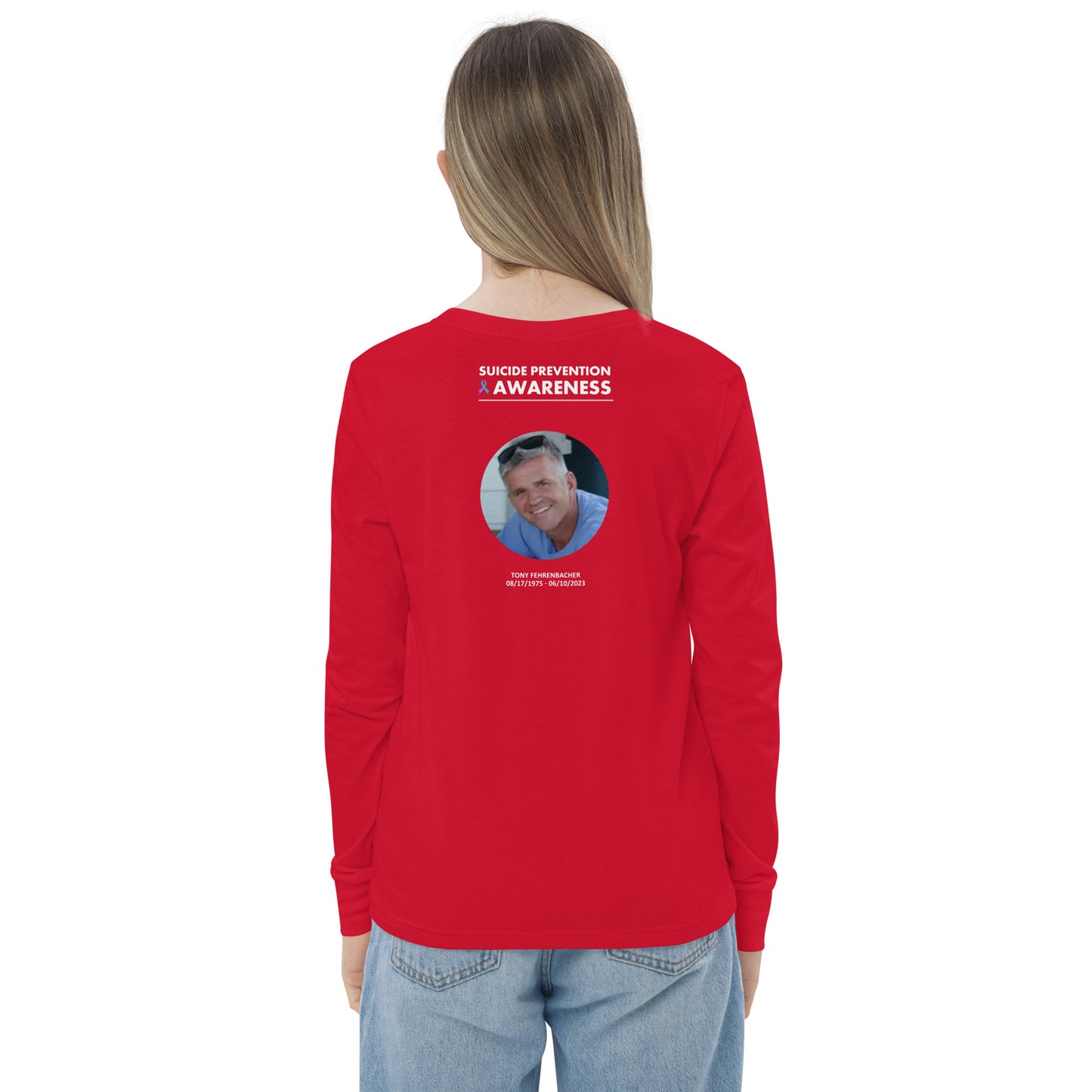 Photo Shirt (PS-211) - Tony (Youth Long Sleeve Tee | Bella + Canvas)