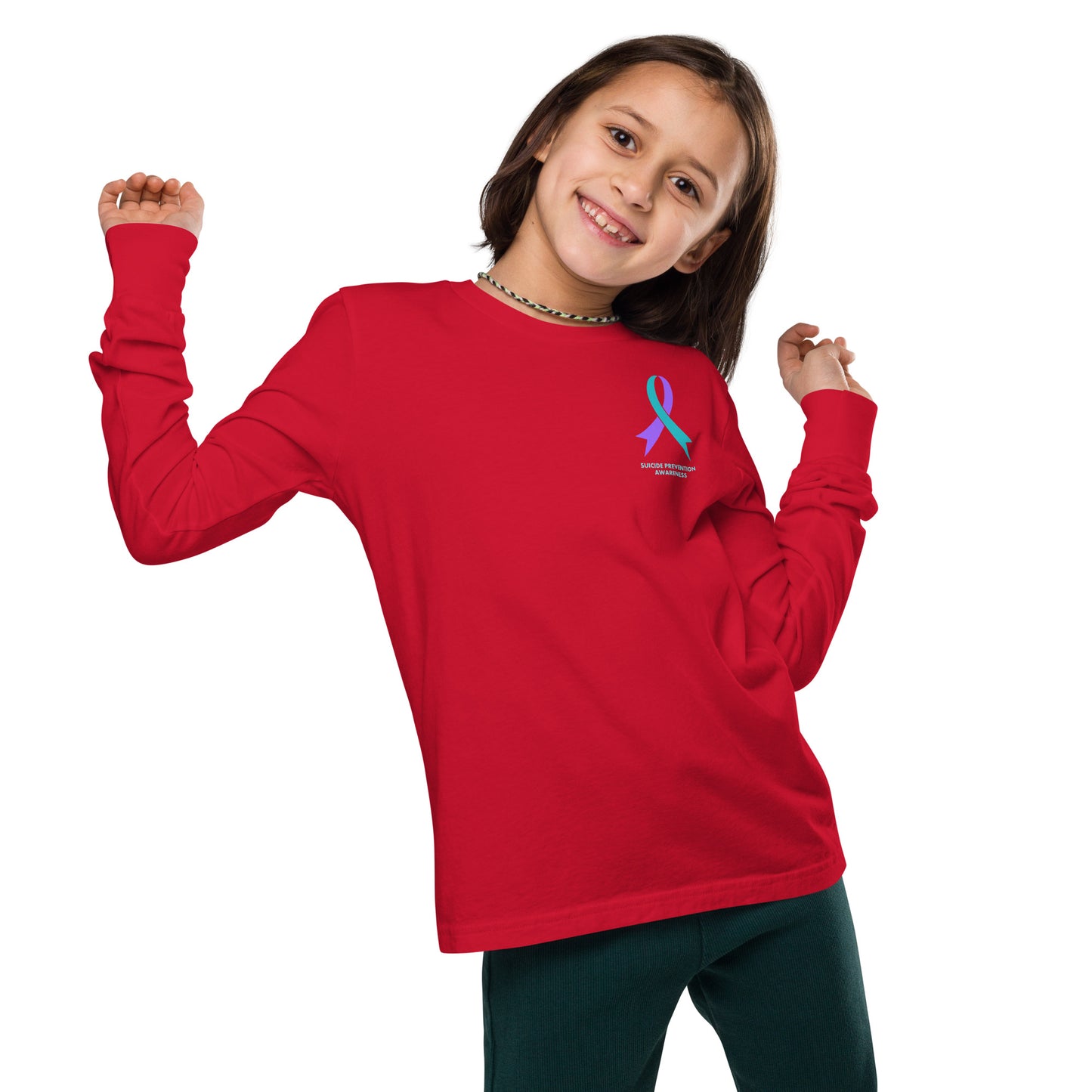 Round 98 (Youth Long Sleeve Tee | Bella + Canvas)