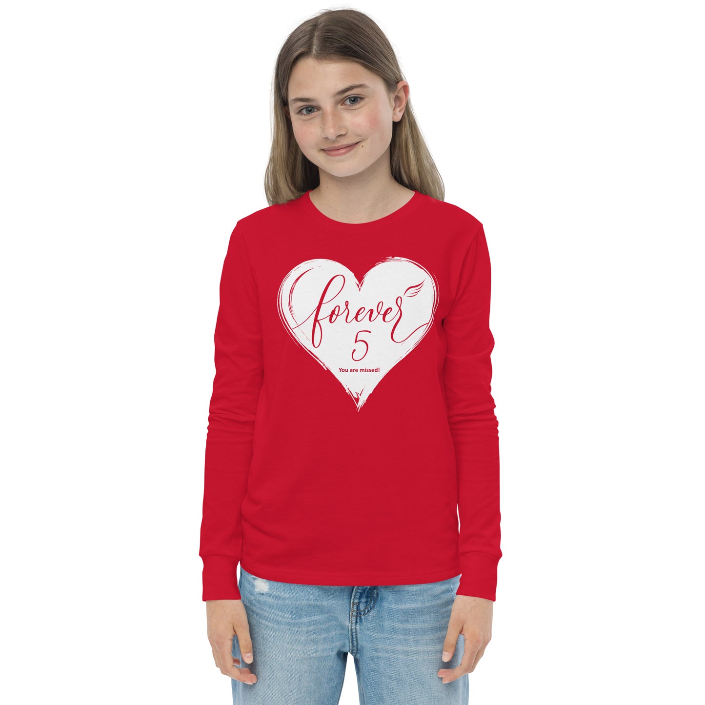 Forever 5 (Youth Long Sleeve Tee | Bella + Canvas)