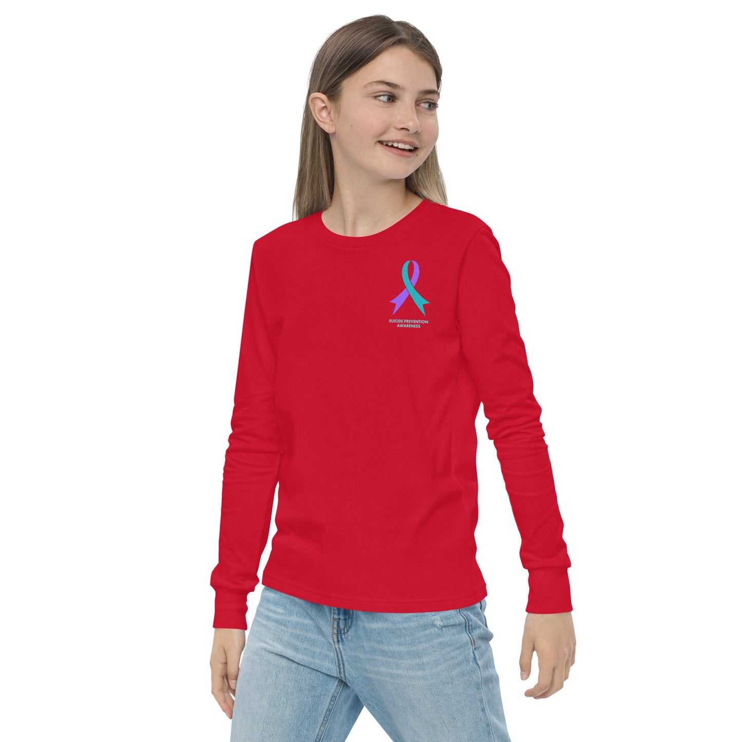 Round 90 (Youth Long Sleeve Tee | Bella + Canvas)