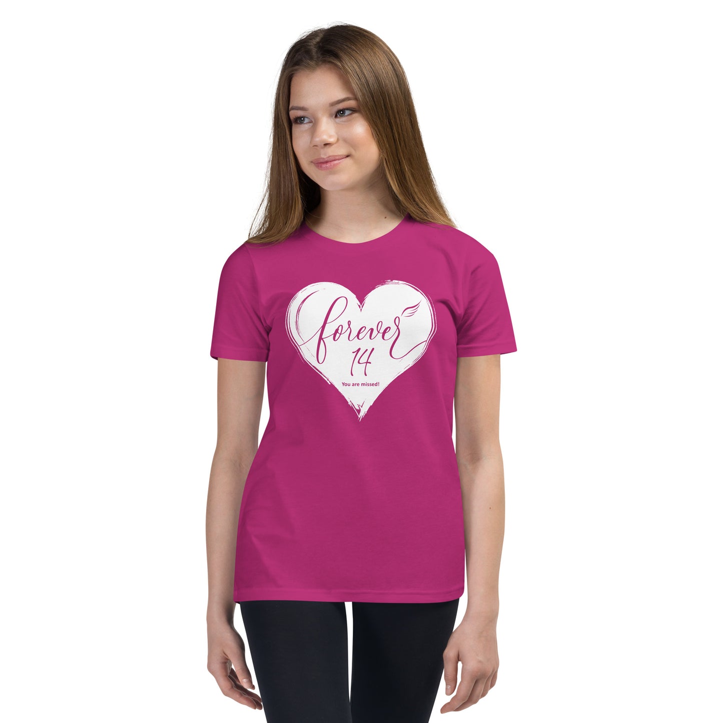 Forever 14 (Youth Staple Tee | Bella + Canvas)