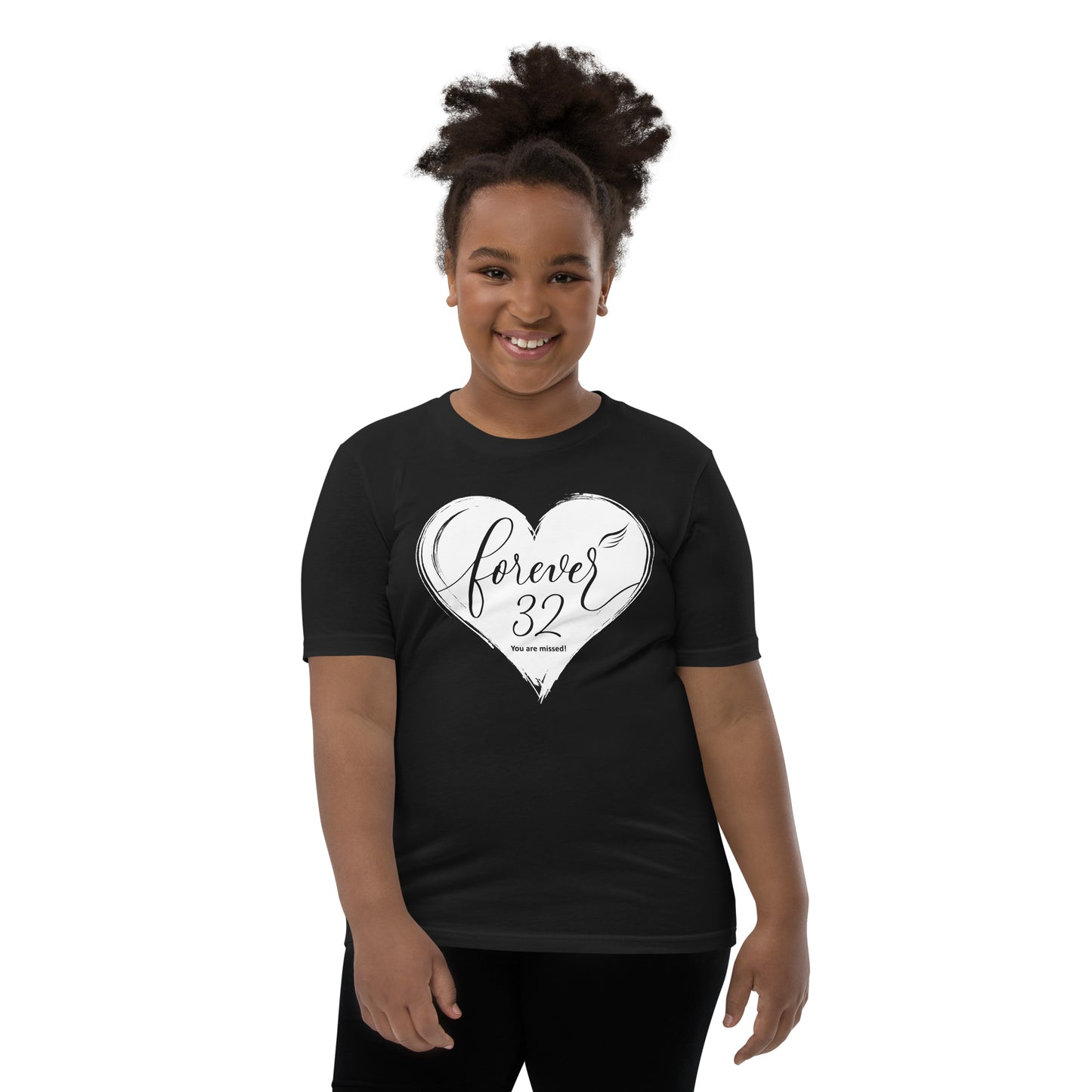 Forever 32 (Youth Staple Tee | Bella + Canvas)