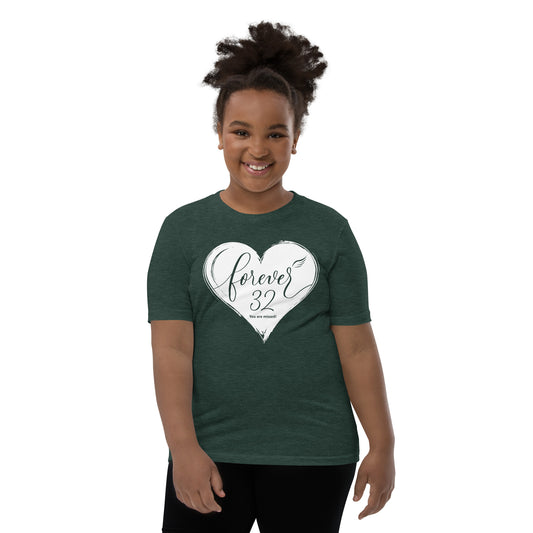 Forever 32 (Youth Staple Tee | Bella + Canvas)