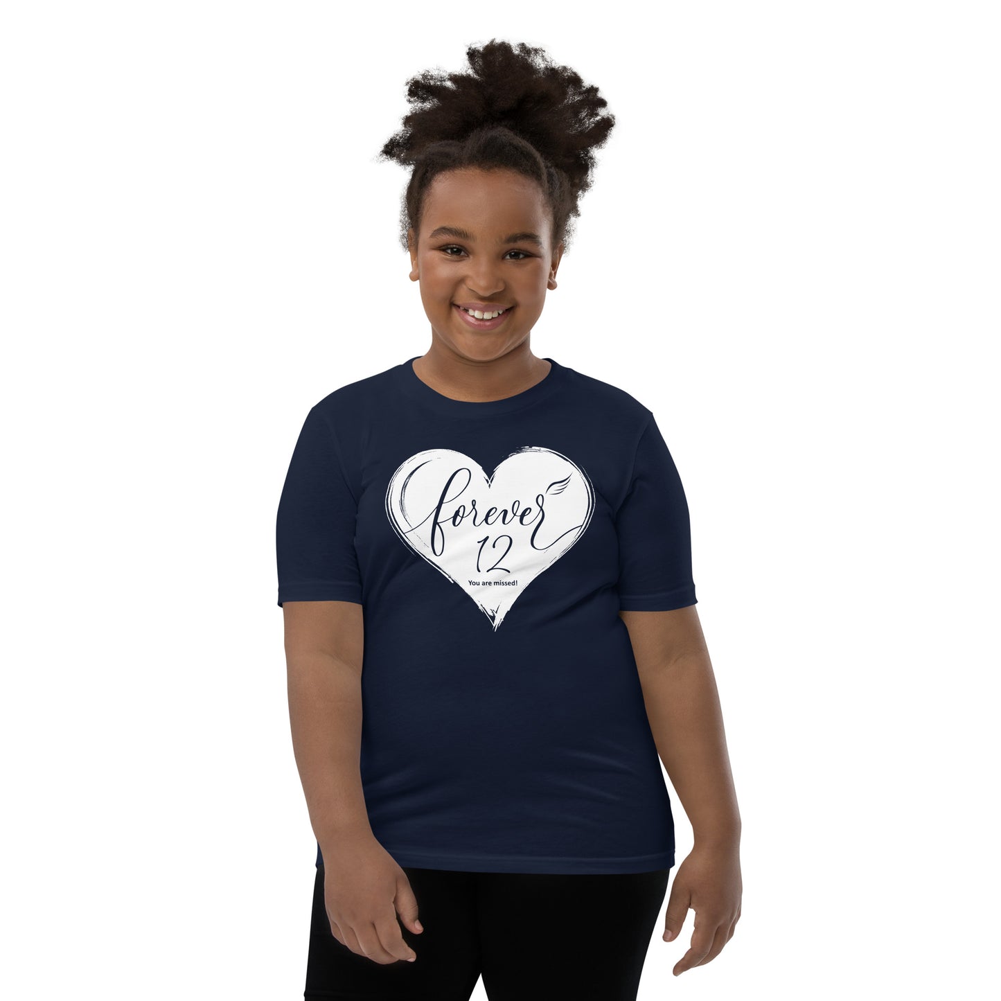 Forever 12 (Youth Staple Tee | Bella + Canvas)