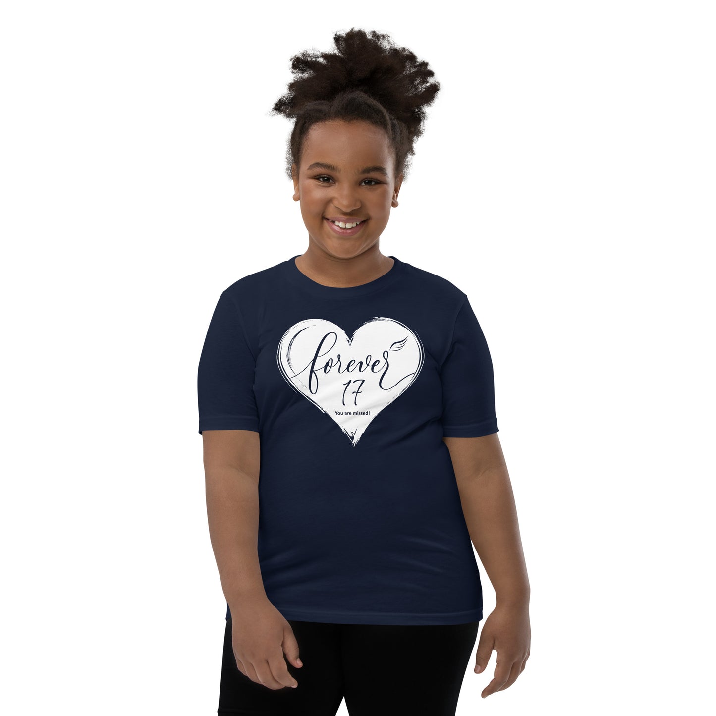 Forever 17 (Youth Staple Tee | Bella + Canvas)