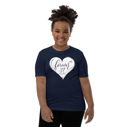Forever 37 (Youth Staple Tee | Bella + Canvas)