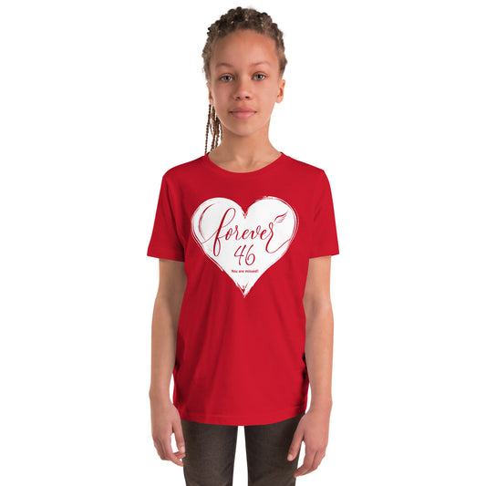 Forever 46 (Youth Staple Tee | Bella + Canvas)