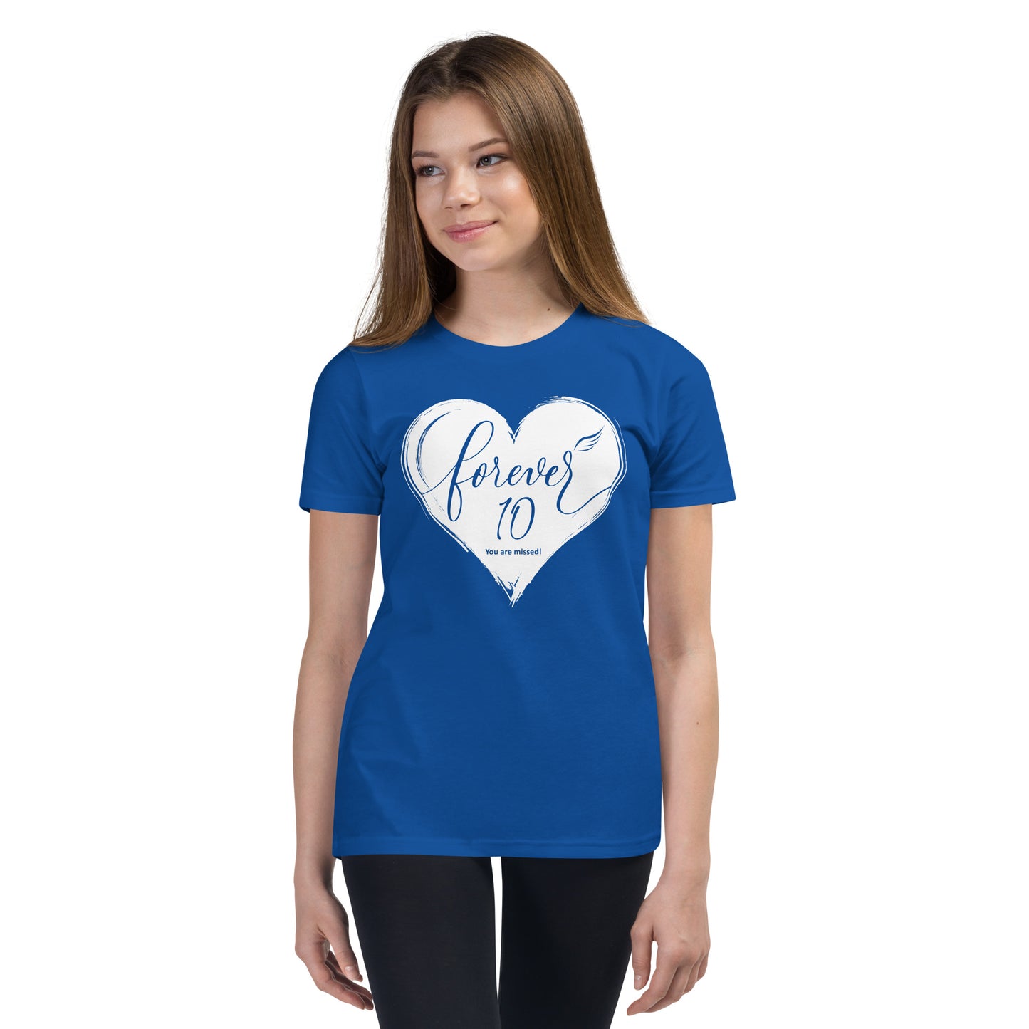 Forever 10 (Youth Staple Tee | Bella + Canvas)