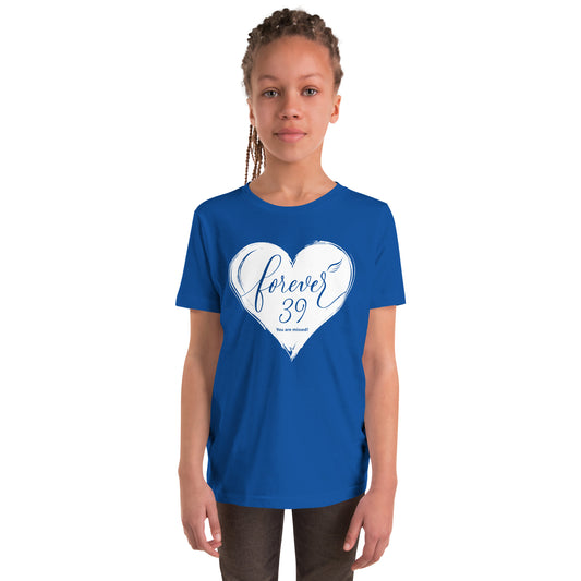 Forever 39 (Youth Staple Tee | Bella + Canvas)