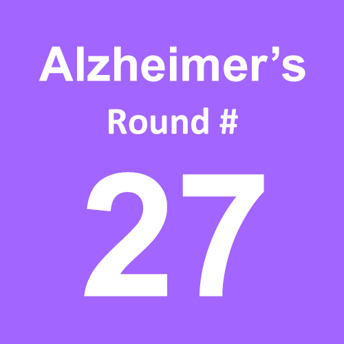 Alzheimer's - Round 27