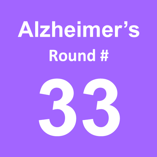 Alzheimer's - Round 33