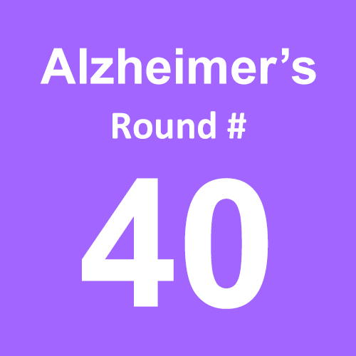 Alzheimer's - Round 40