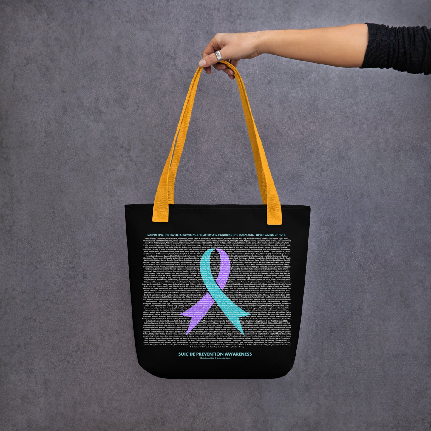 Round 94 - Tote Bag (15" x 15")