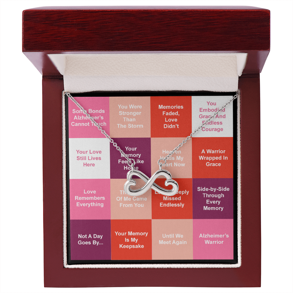 Alzheimer's Warrior (In Loving Memory) - Endless Love Necklace