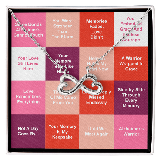 Alzheimer's Warrior (In Loving Memory) - Endless Love Necklace