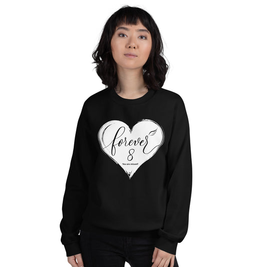 Forever 8 (Unisex Crew Neck Sweatshirt | Gildan)