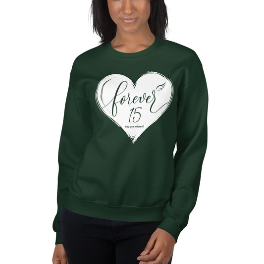 Forever 15 (Unisex Crew Neck Sweatshirt | Gildan)