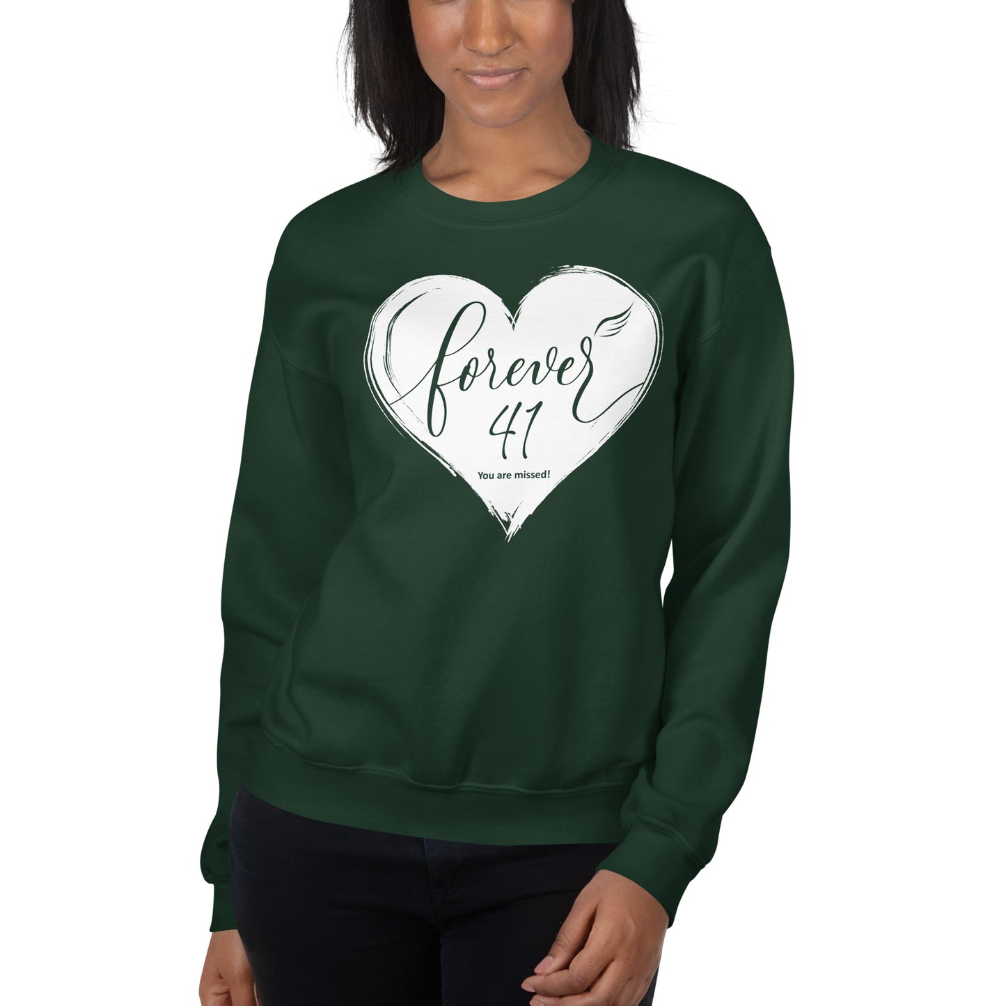 Forever 41 (Unisex Crew Neck Sweatshirt | Gildan)