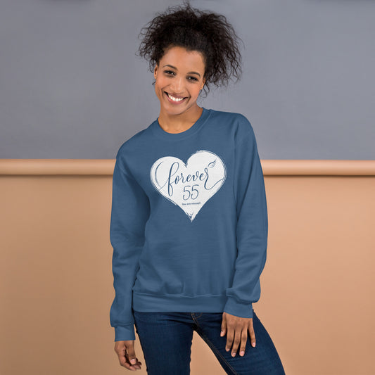 Forever 55 (Unisex Crew Neck Sweatshirt | Gildan)