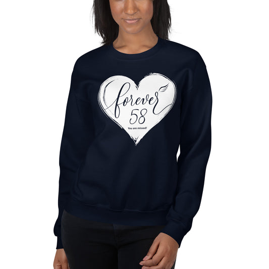 Forever 58 (Unisex Crew Neck Sweatshirt | Gildan)