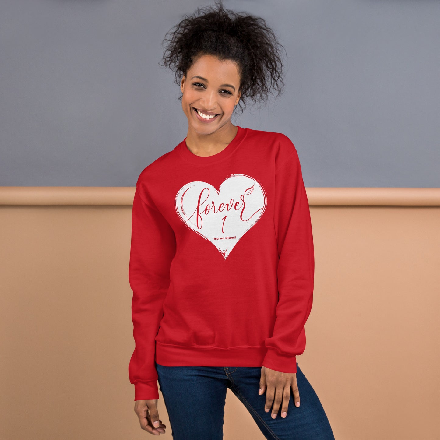 Forever 1 (Unisex Crew Neck Sweatshirt | Gildan)