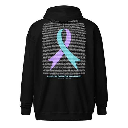 Round 90 (Unisex Heavy Blend Zip Hoodie | Gildan)