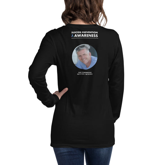 Photo Shirt (PS-211) - Tony (Unisex Long Sleeve Tee | Bella + Canvas)