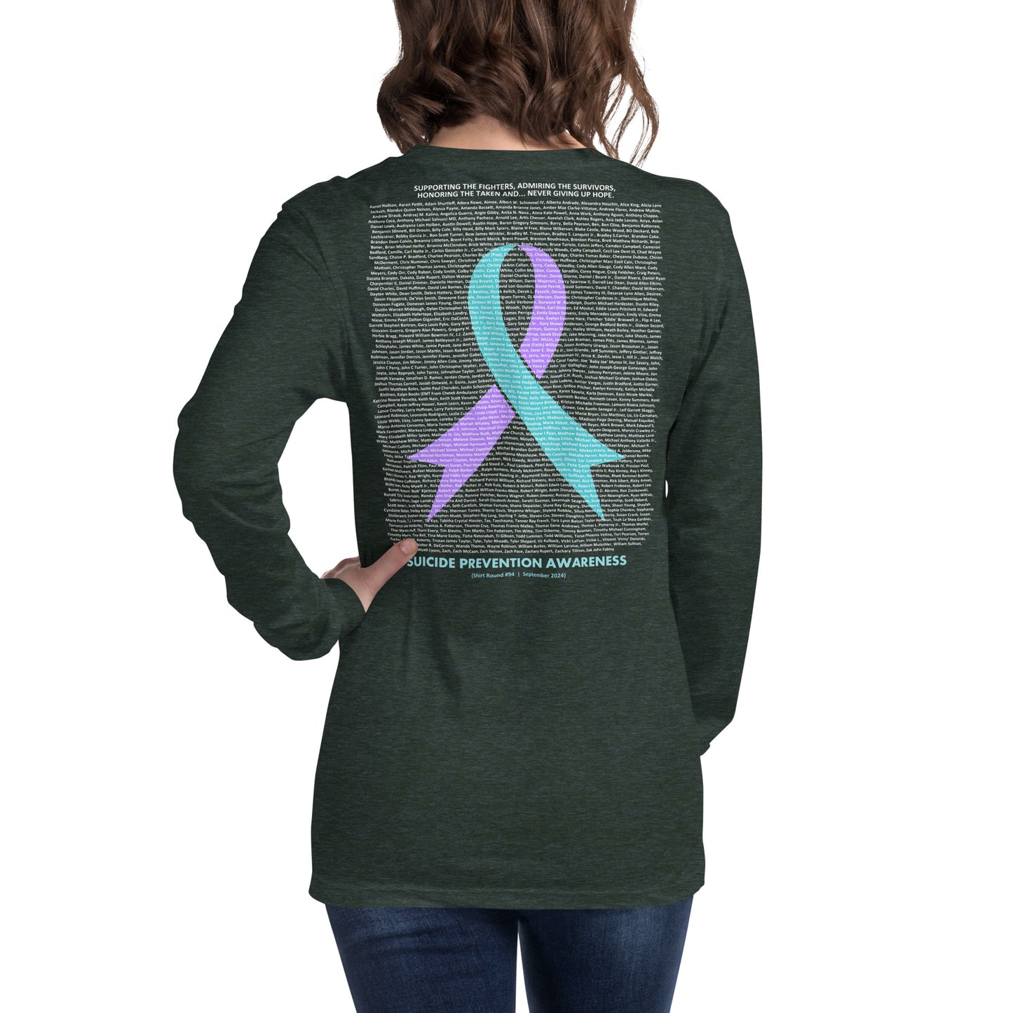 Round 94 (Unisex Long Sleeve Tee | Bella + Canvas)