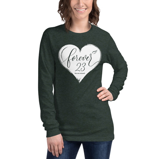 Forever 23 (Unisex Long Sleeve Tee | Bella + Canvas)