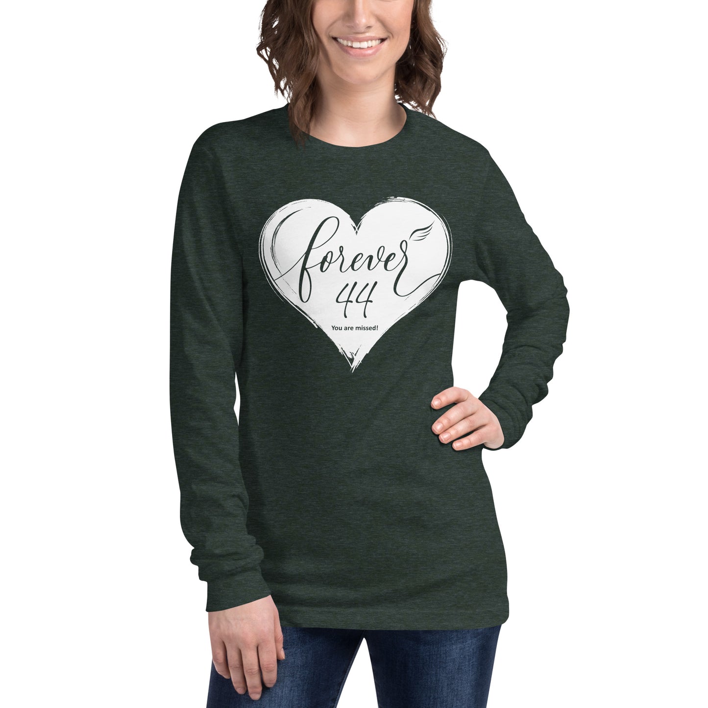 Forever 44 (Unisex Long Sleeve Tee | Bella + Canvas)